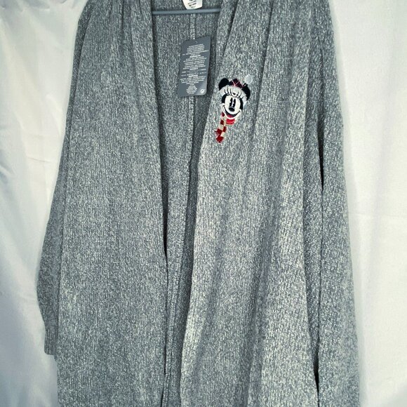 Disney Mickey Mouse Christmas Sweater Long Cardigan XL - Picture 7 of 16